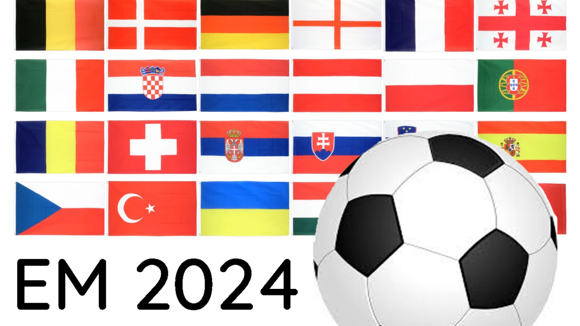 Fussball EM 2024 – wir drücken die Daumen