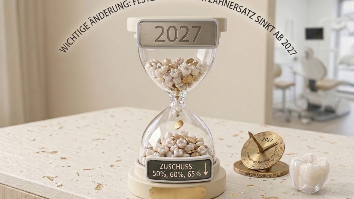 Festzuschuss Zahnersatz 2027: Das sollten Sie wissen